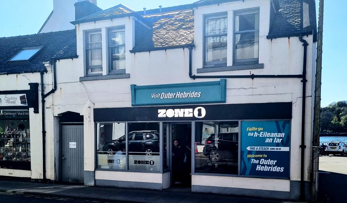 Exterior of Visit Outer Hebrides Information Hub, Stornoway