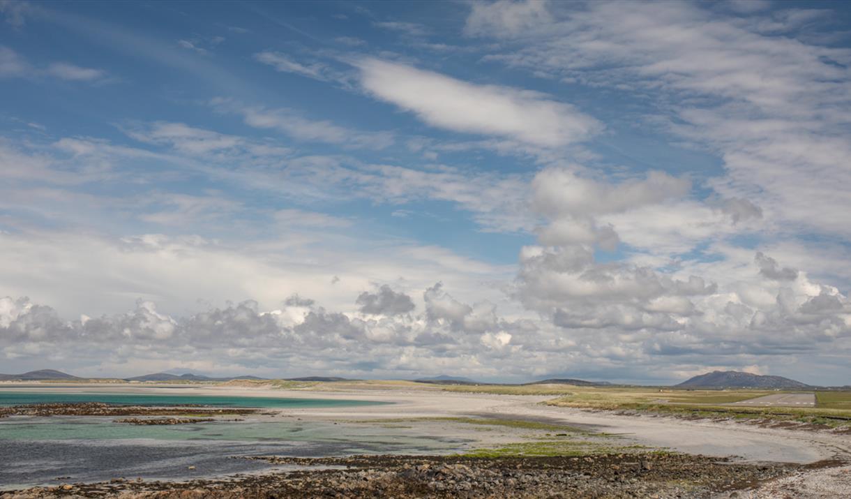 Airport beach in Balivanich, Benbecula