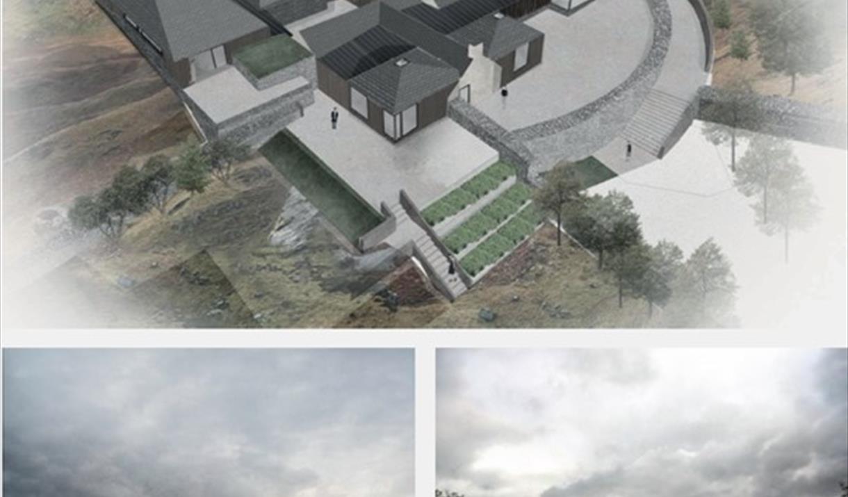 Artists impression of whole centre
