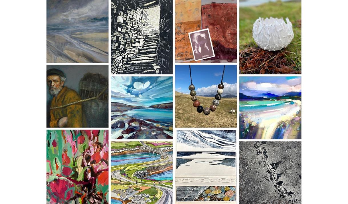 Open Studios Hebrides - Collage 3