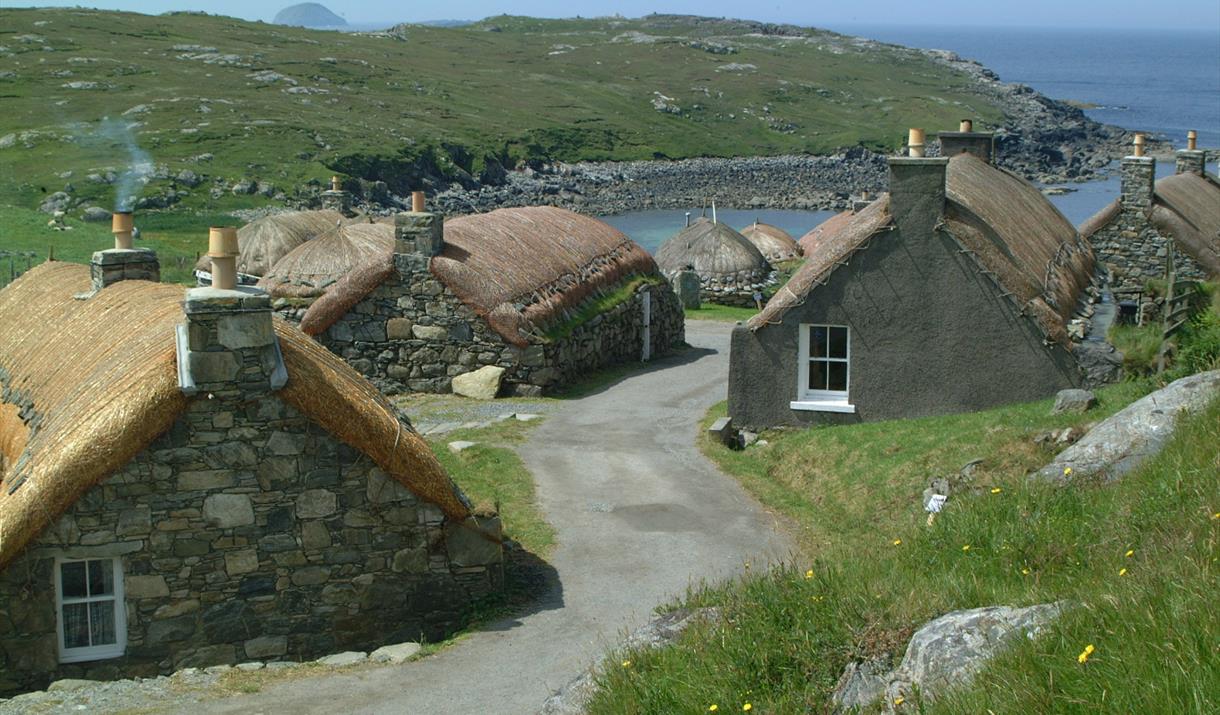 Gearrannan Black House Village