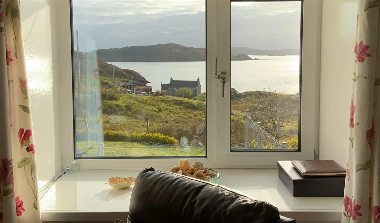 Harris Holiday Home view from window