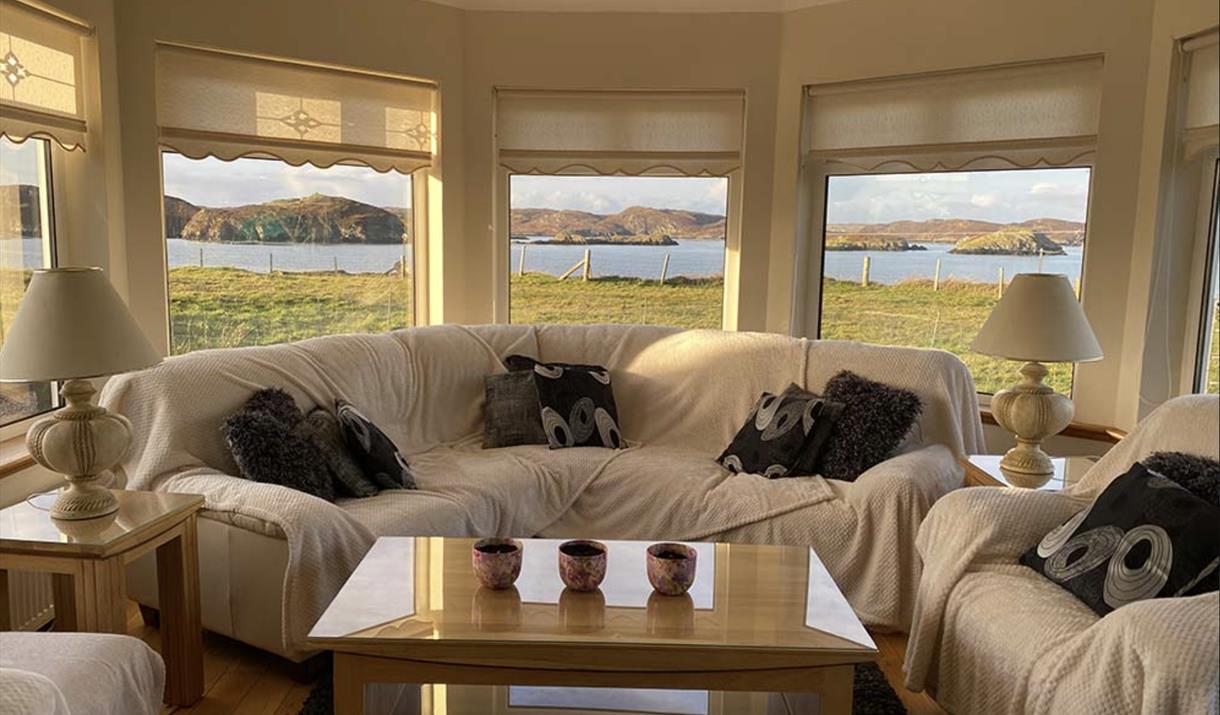 Hebridean Sea View - Conservatory view