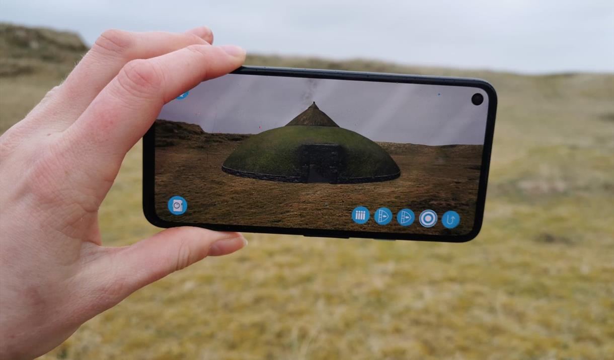 Cill Donnain viewed through phone app