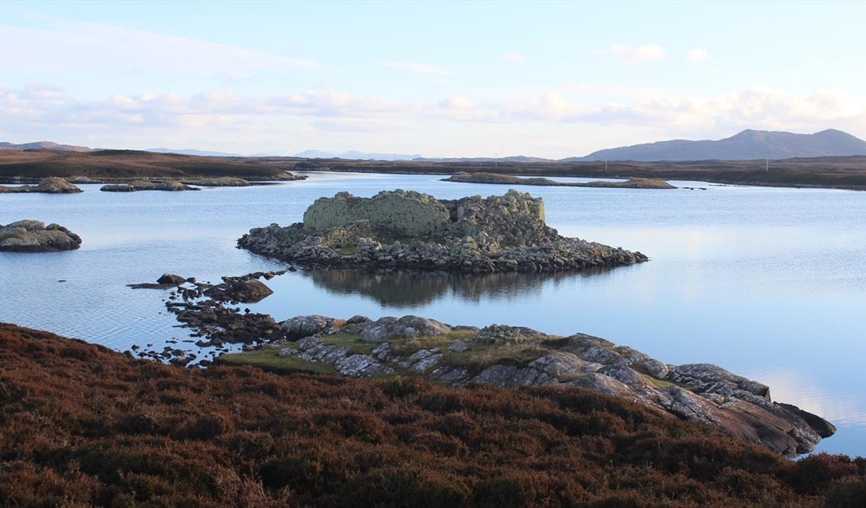 Dun Torcuill from the lochside