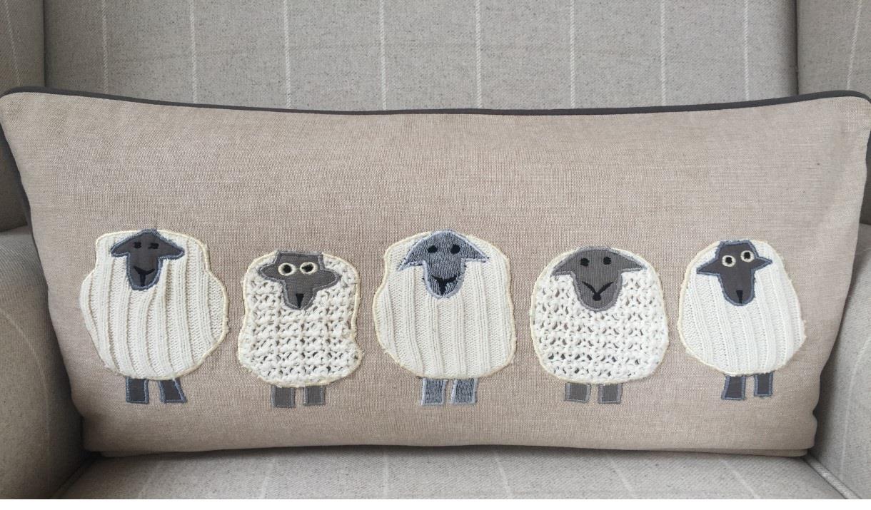 John lewis sheep online throw