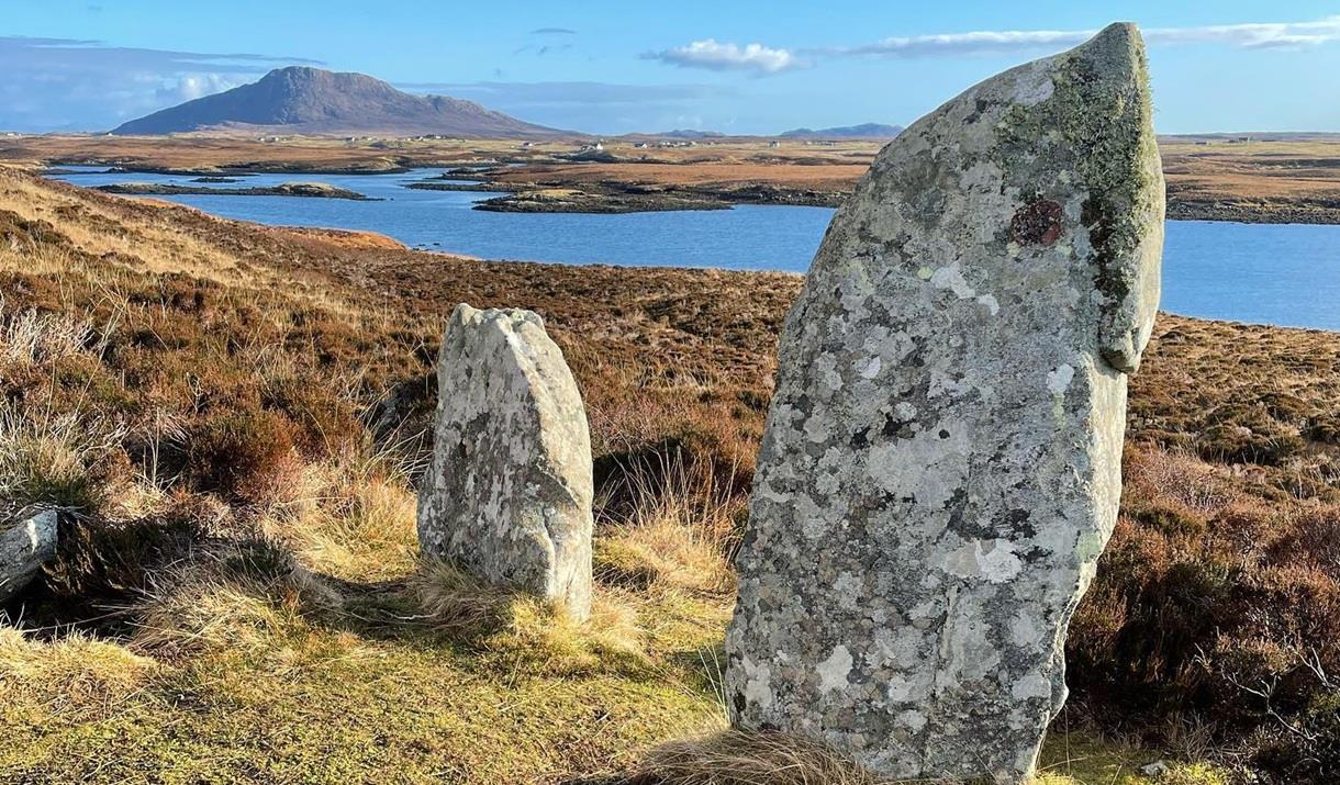 Pobull Fhinn Stone Circle, Langass, North Uist