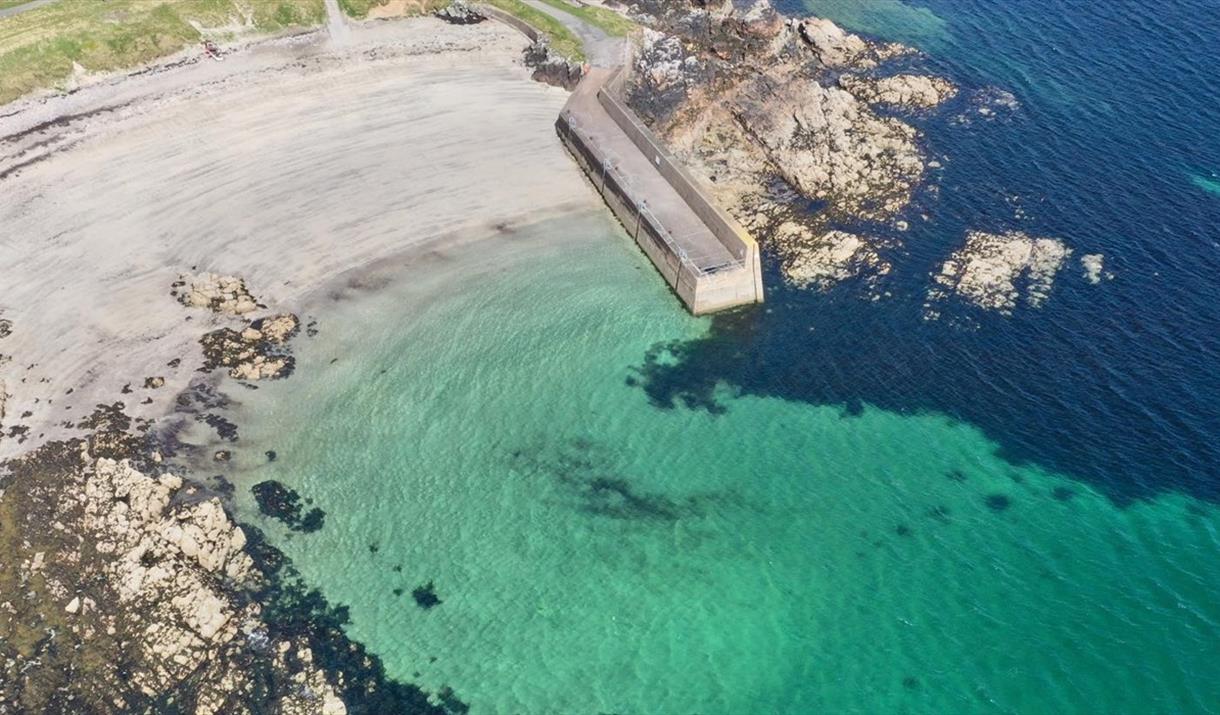 Bayble beach and pier