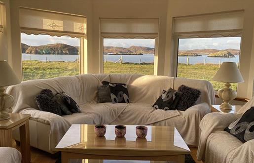 Hebridean Sea View - Conservatory view