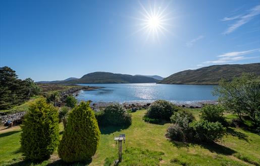 The Mission House at Mulag House garden & loch