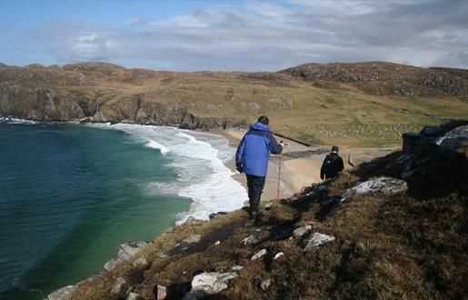 Descending to Bagh Dhail Mor