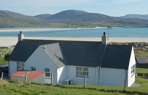Taigh Marsaili with beach view