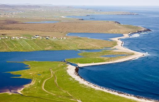 Brue shore and beach