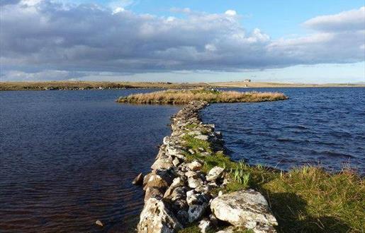 Eilean Dhomhnaill, Loch Olabhat