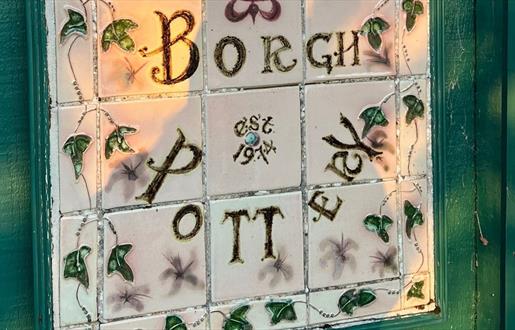 Borgh Pottery plaque