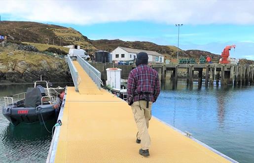 Kirkibost Pontoon
