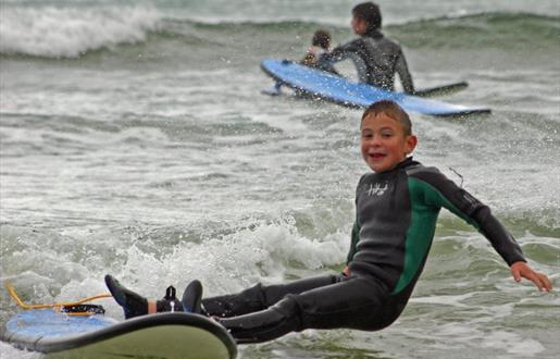 Surf Lewis boy surfing