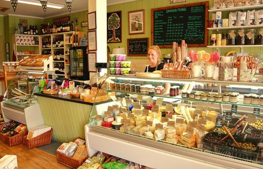 The Good Food Boutique shop counter