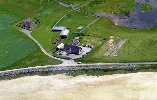 Hebridean Jewellery aerial view of building