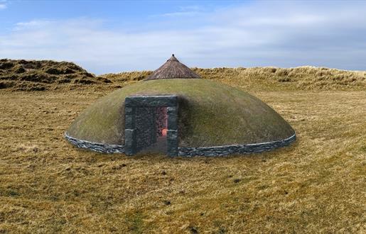 Cill Donnain  photo in machair land
