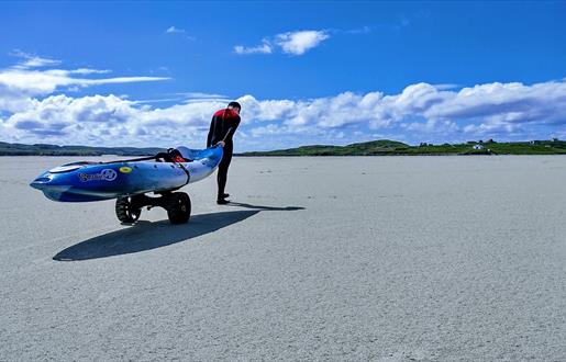 Grey Goose Kayaks on the beach