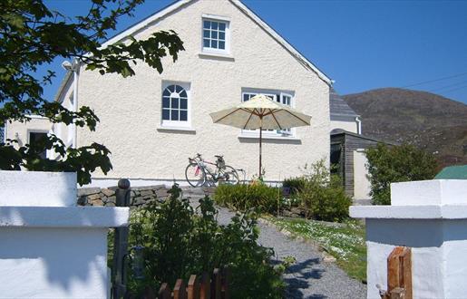Exterior of Sorrel Cottage, Leverburgh, Isle of Harris