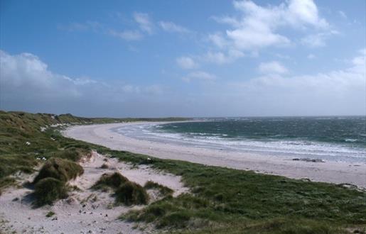 Hougharry Beach and Machair