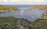 Eriskay Shop bay with boats