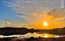 Autumn sunrise at The Shieling by the Bay South Uist