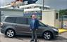 Greineir Private Hire - car at Cruise ship