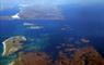 Beachview Cottages (Grandfathers House) aerial view of sea and coast