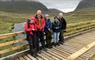 Hebridean Adventures group of people at a bridge