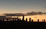 Callanish stones at sunset.