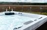 Hebridean Spa hot tub & champange
