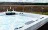 Hebridean Spa hot tub & champange