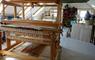 Old Lochmaddy School wooden loom