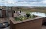 Hebridean Spa decking in day light