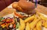 Eat Drink Hebrides - Borrodale Hotel burger & chips