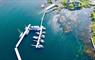 Castlebay Marina aerial