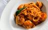 La Balena Restaurant prawns & pasta