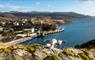 Isle of Harris Distillery view of Tarbert