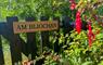 Am Bliochan self catering cottage north uist - Am Bliochan sign.