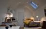 The View Isle of Lewis Lodges lounge and kitchen