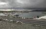 Lochboisdale Harbour road at harbour