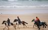 Traigh Mhor Pony Trekking 4 horses galloping on the beach