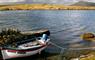 Grimsay: boat on the loch