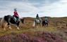 Traigh Mhor Pony Trekking horse riding in the purple heather