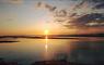 Struan House - Sollas sunset & sea