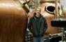 North Uist Distillery co-founder Jonny, with the copper whisky stills