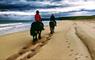 Traigh Mhor Pony Trekking 2 horse riders on the beach